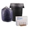 Boardwalk 56 gal Trash Bags, 43 in x 47 in, Heavy-Duty, 1.1 mil, Clear, 100 PK BWK532 - alternate 4